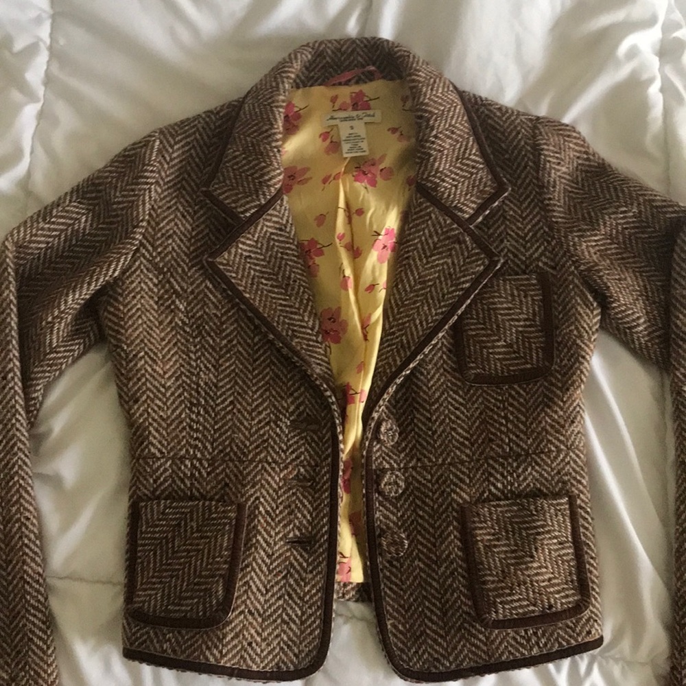 Abercrombie and Fitch wool blazer